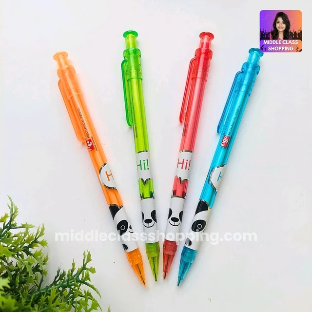 Figo Premium Cute Panda Mechanical Click Pencil (0.7mm) MC882