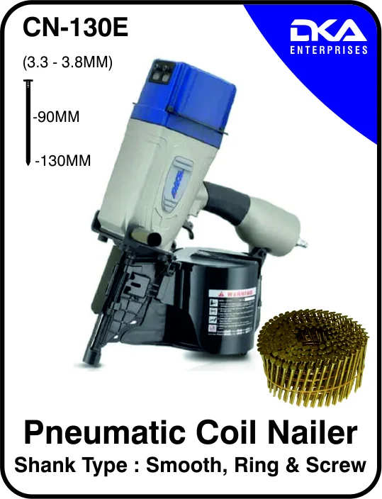 Apach CN130E Industrial Coil Nailer