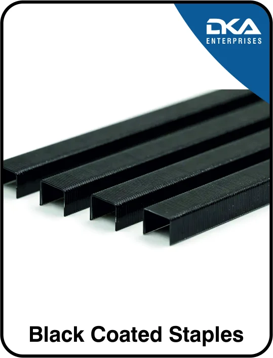 BLACK COATED STAPLES