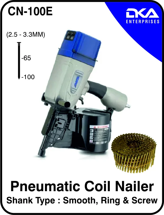 INDUSTRIAL COIL NAILER CN-100E