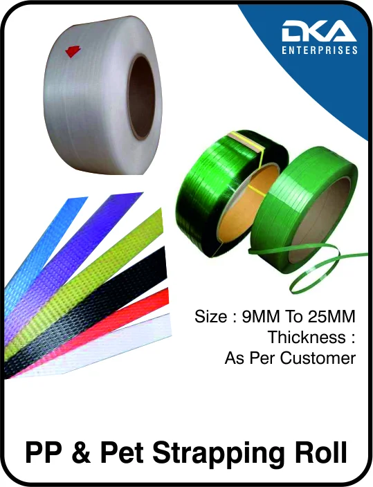 GREEN PET STRAPPING ROLL 16x1mm 20kg Roll