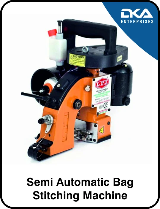 SEMI AUTOMATIC BAG STITCHING MACHIN