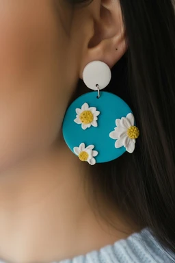 Sky Daisy Statement Drops🌼