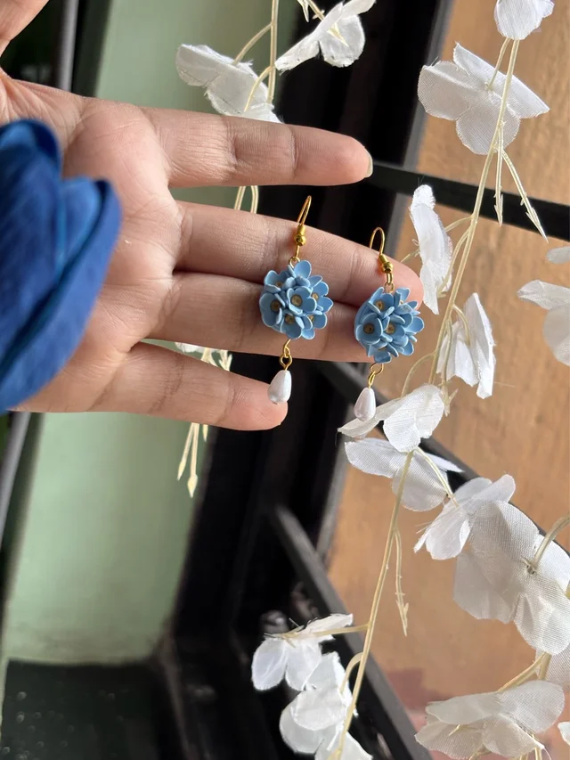 Blue Blossom Pearl Drops