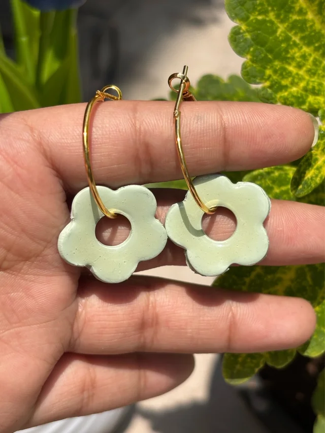 Flower Hoops