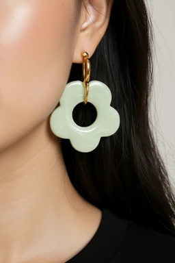Flower Hoops - Feijoa