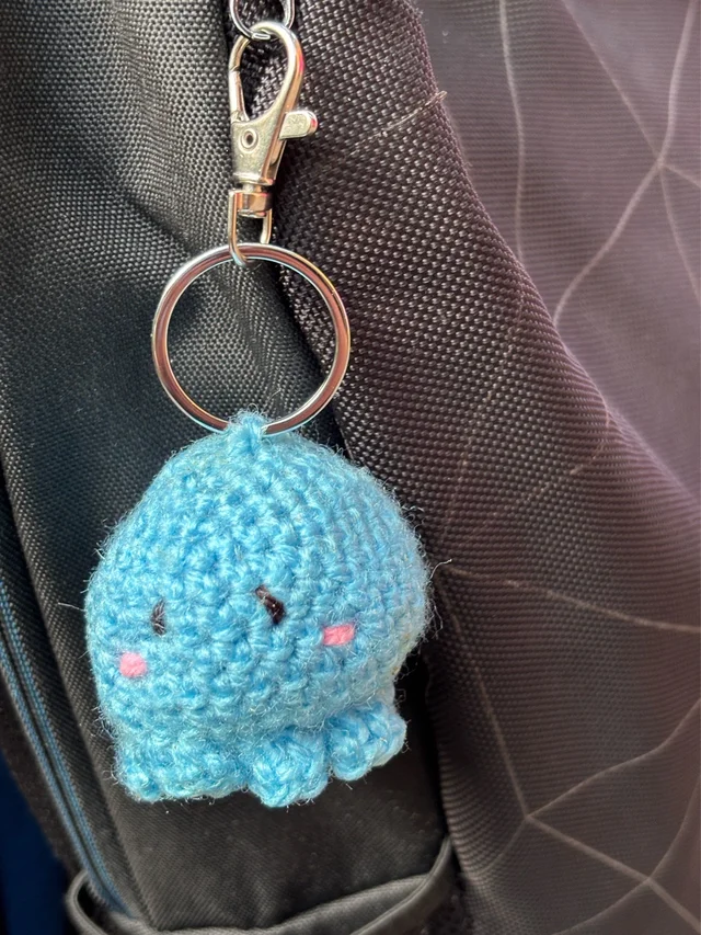 Octopus Keychain