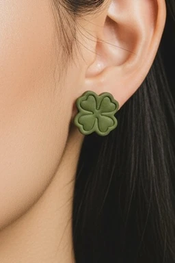 🍀 Clover Stud Earrings - Christi