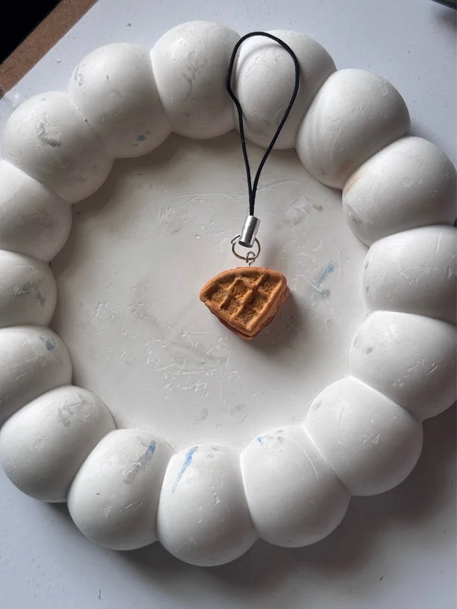 Waffle Phone Charm🧇