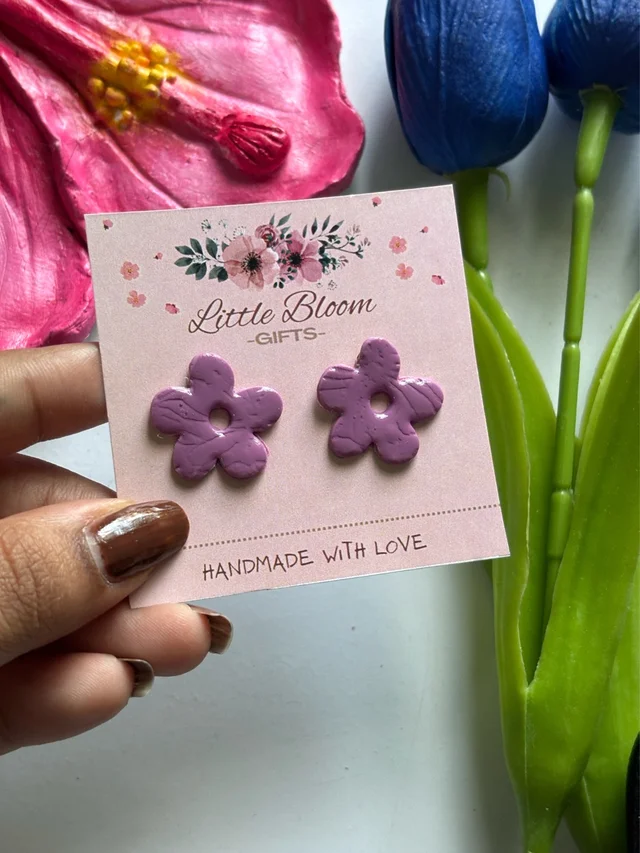 Bloom Pop Floral Stud Earrings