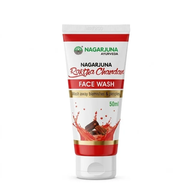 Nagarjuna Ayurvedic Group Kerala Nagarjuna Raktha Chandan Face Wash (50ml)