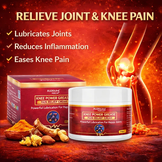 RUDRAA FOREVER Rudraa Forever Knee power Grease (50gm) Ghutno Ke Dard Kaa Ilaj