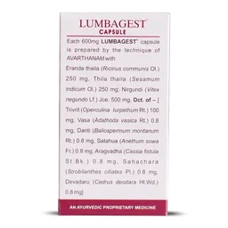Kerala Ayurveda Limited Kerala Ayurved Lumbagest Capsule (100caps)