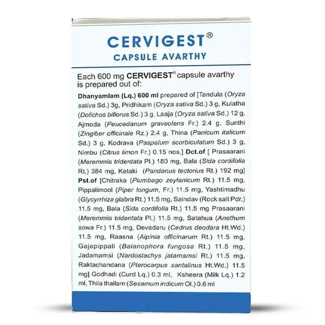 Kerala Ayurveda Limited Kerala Ayurveda Cervigest Capsule (100Caps)
