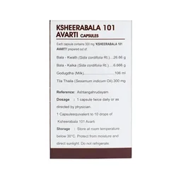 Kerala Ayurveda Limited Kerala Ayurveda Ksheerabala 101 Avarti Capsule (100caps)