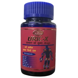 Dr. Amrit HealthCare Uric-X Capsules (30Caps) - Controls Uric Acid