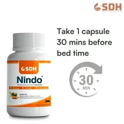 Shree Dhanwantri Herbals SDH Naturals Nindo Capsule (60caps)
