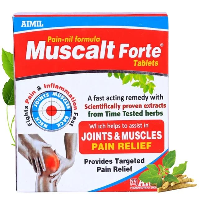 Aimil Pharmaceuticals Aimil Muscalt Forte Tablets (30tab) - 30 Tablets