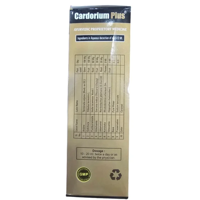 Alakananda herbals Alakananda Cardorium Plus Syrup (300ml)