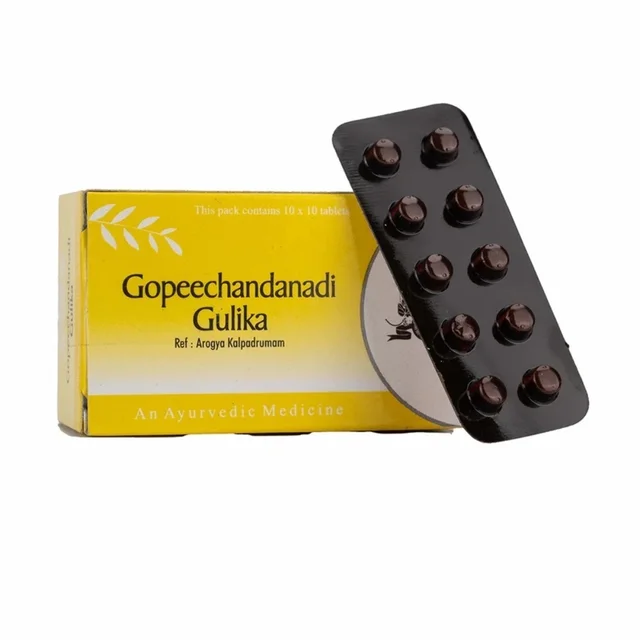 Arya Vaidya Pharmacy (AVP) Gopeechandanadi Gulika (100Tab)