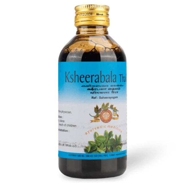Arya Vaidya Pharmacy (AVP) Ksheerabala Tailam (200ml)