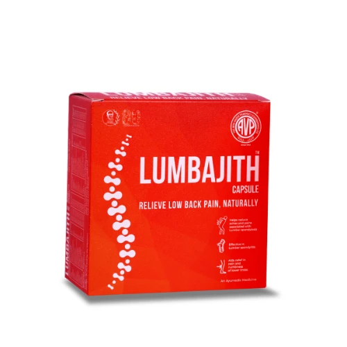 Arya Vaidya Pharmacy (AVP) Lumbajith Capsule (100caps) - 100 Capsules
