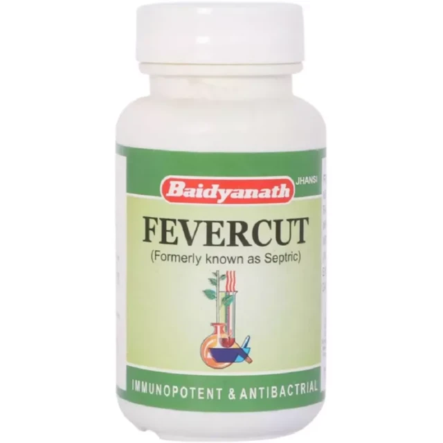Baidyanath Jhansi Baidyanath Fevercut Tablet (100tab) - 100 Tablets