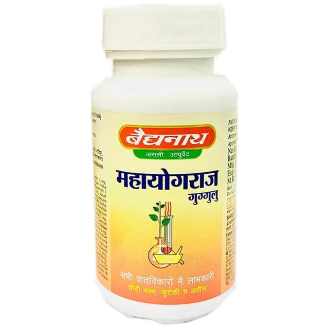 Baidyanath Jhansi Baidyanath Mahayograj Guggulu (40tab) - 40 Tablets