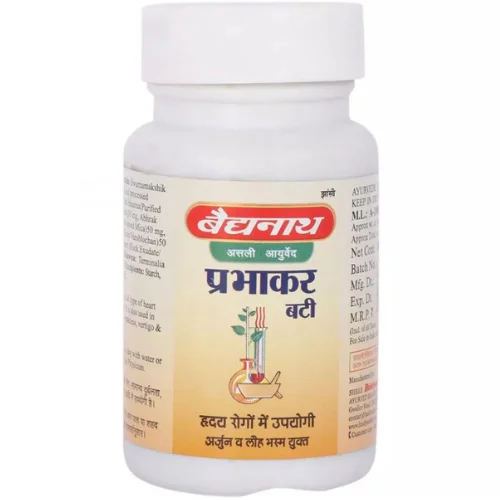 Baidyanath Jhansi Baidyanath Prabhakar Bati (80tab) - 80 Tablets