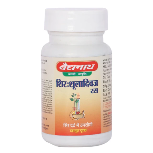 Baidyanath Jhansi Baidyanath Shirahshuladiwajra Ras (40tab)