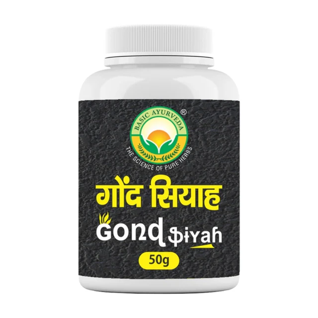 Basic Ayurveda Gond Siyah (Kala Gond) (50gm)