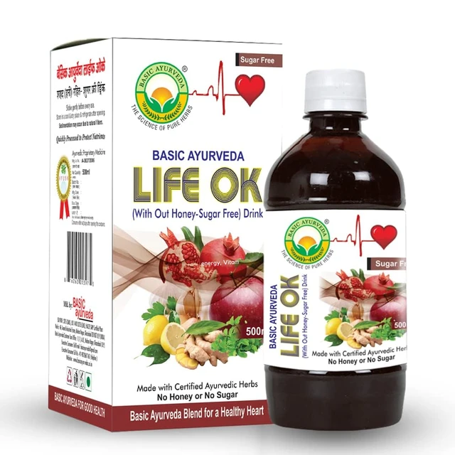 Basic Ayurveda Life OK Drink (Sugar Free) (500ml)
