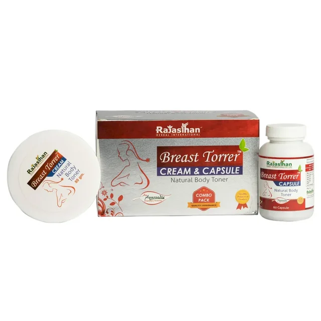 Rajasthan Aushadhalaya Pvt Ltd Breast torrer cream and capsule