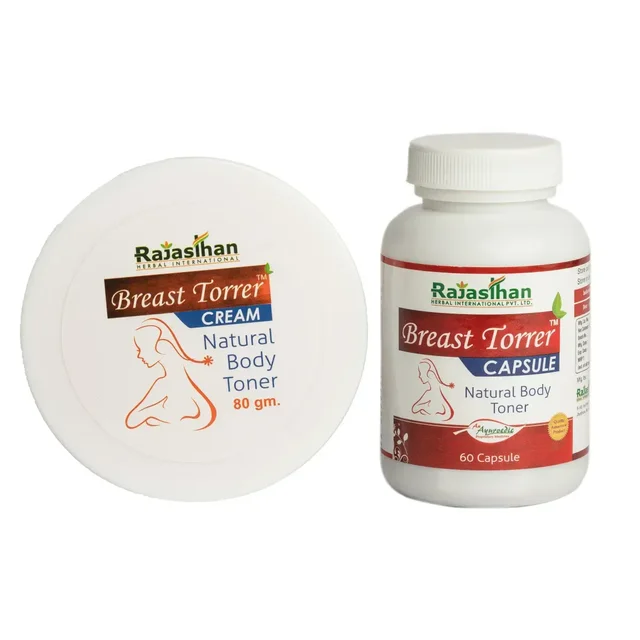 Rajasthan Aushadhalaya Pvt Ltd Breast torrer cream and capsule