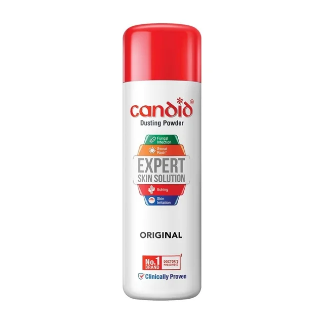 Glenmark Candid Dusting Powder (250gm) - 250 gm