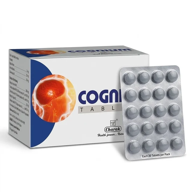 Charak Pharma Pvt Ltd Charak Cognium Tablet (20Tab)