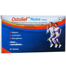 Charak Pharma Pvt Ltd Charak Ostolief Nutra Tablets (30Tab) (Pack Of 3) - 90 Tablets