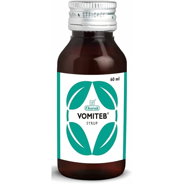 Charak Pharma Pvt Ltd Charak Vomiteb Syrup (60ml)