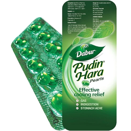 Dabur Pudin Hara Pearls Capsules (120caps) - 120 Capsules