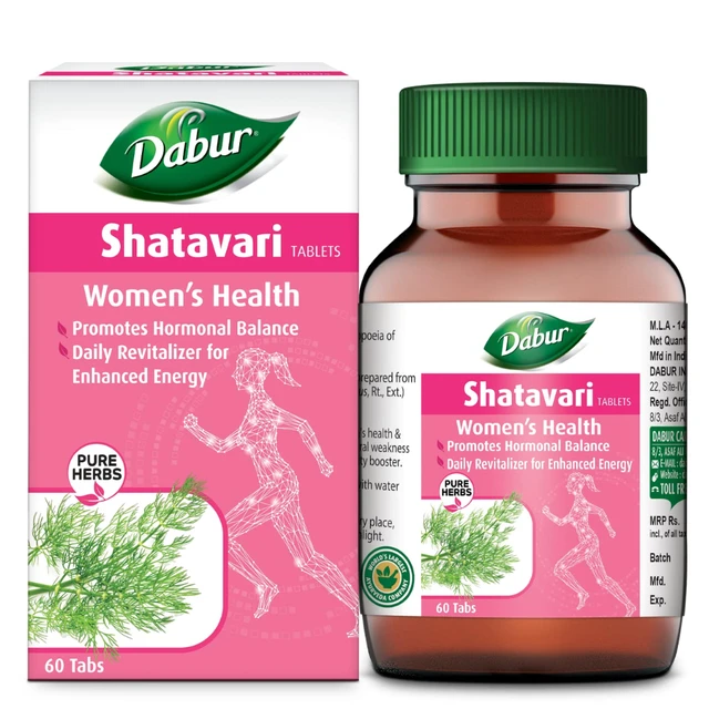 Dabur Shatavari Tablet (60tab) Women's Health