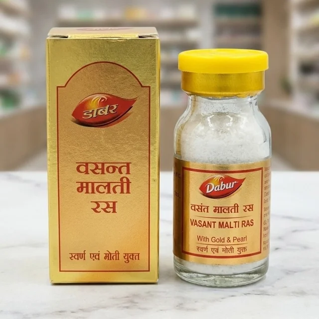 Dabur Vasant Malti Ras With Gold (30tab)