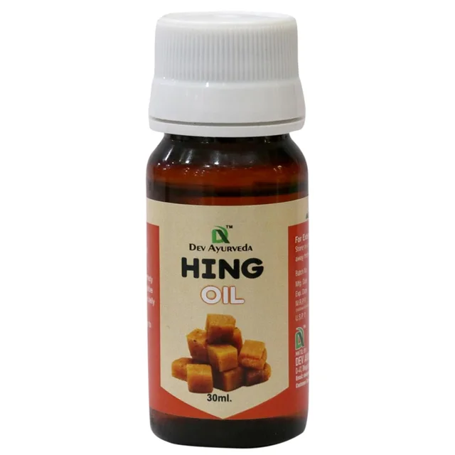 Dev Ayurveda Dev Hing Oil, Pure & Natural (30ml)