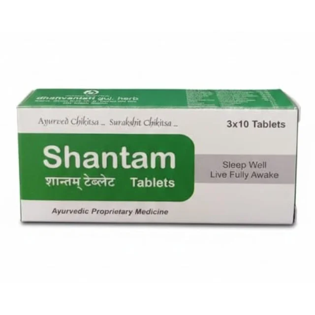 Dhanvantari Guj. Herb Dhanvantari Shantam Tablets (30Tab)