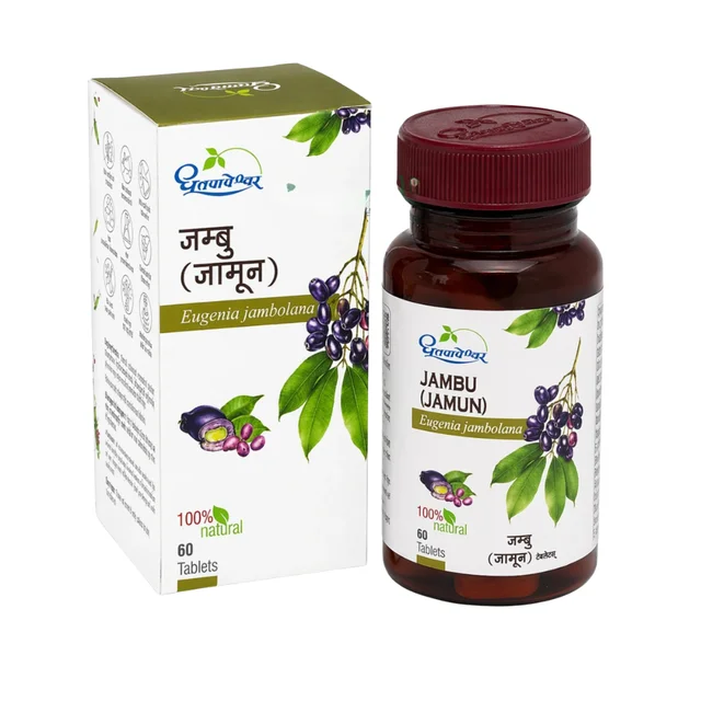 Shree Dhootapapeshwar Dhootapapeshwar Jamun Tablets (60tab)