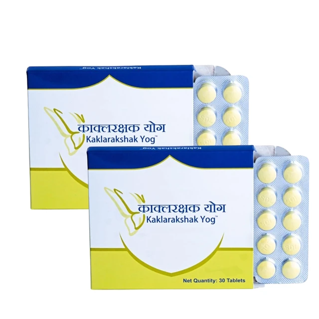 Shree Dhootapapeshwar Dhootapapeshwar Kaklarakshak Yog Tablet (Pack Of 2) - 60 Tablets