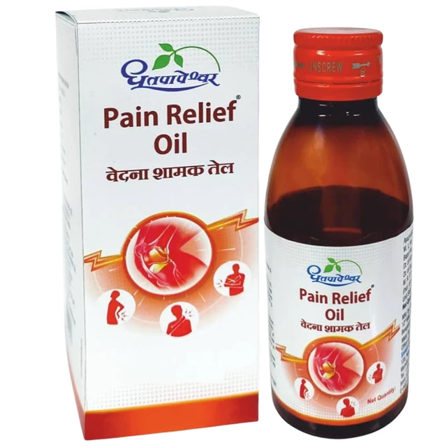 Shree Dhootapapeshwar Dhootapapeshwar Pain Relief Oil (50ml) Vedana shamak Tail