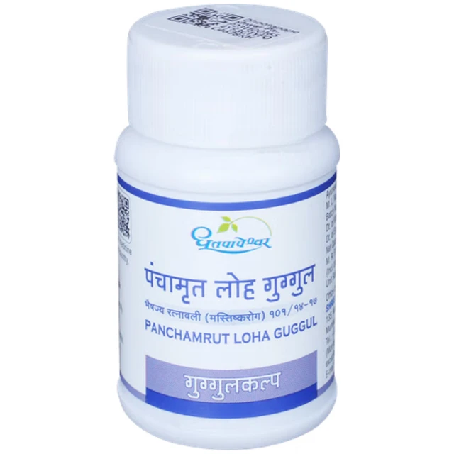 Shree Dhootapapeshwar Dhootapapeshwar Panchamrut Loha Guggul (60tab)
