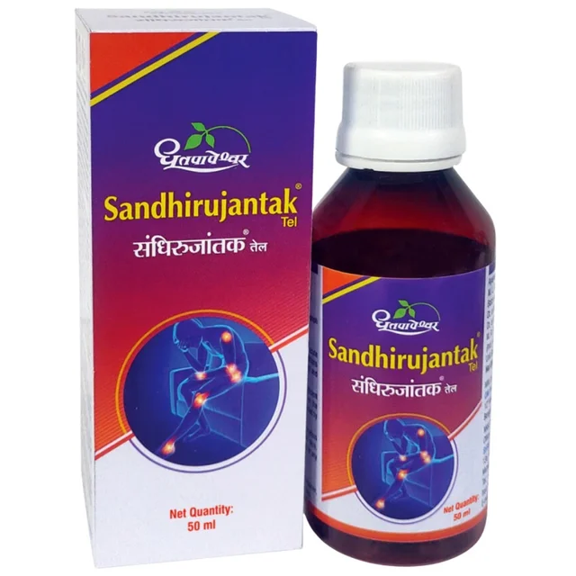Shree Dhootapapeshwar Dhootapapeshwar Sandhirujantak Tel (50ml)