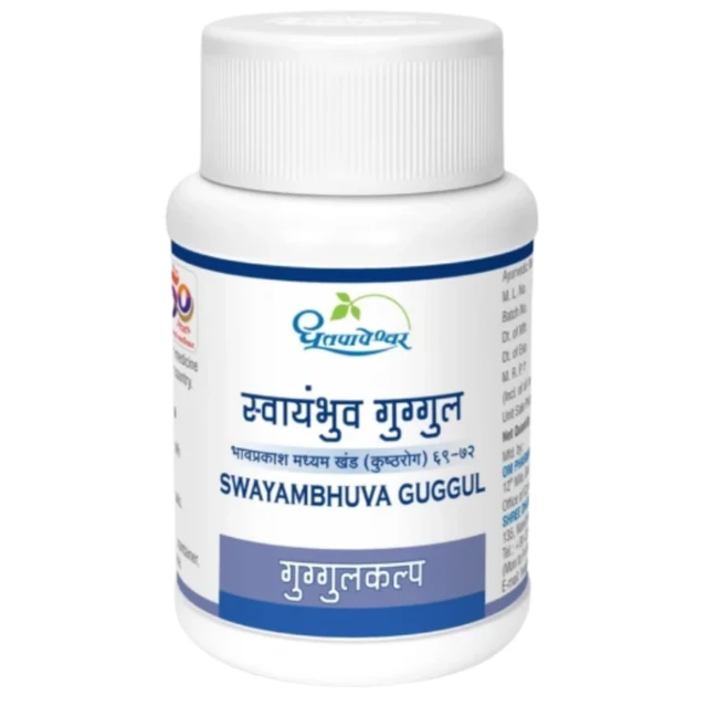 Shree Dhootapapeshwar Dhootapapeshwar Swayambhuva Guggul (60Tab)