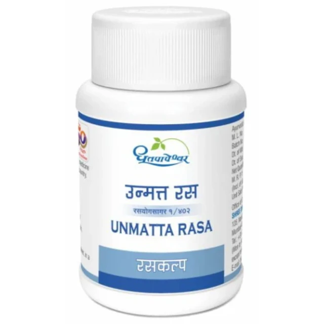 Shree Dhootapapeshwar Dhootapapeshwar Unmatta Rasa (60tab)